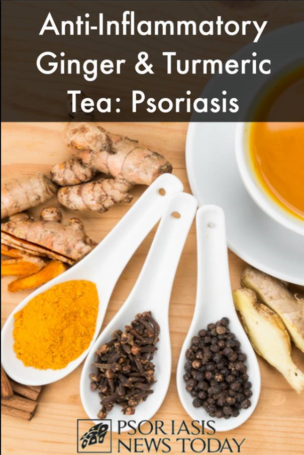 Psoriasis: Ginger and Turmeric Tea